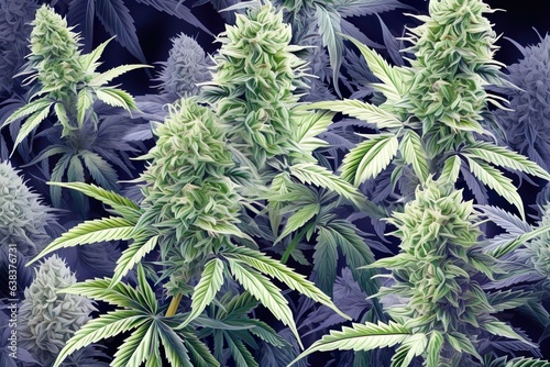 Cannabis Buds and Cannabis Plant Drawing, Illustration, Marijuanna Drawing, PNG photo
