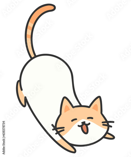 cute cat doodle