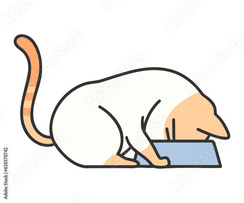 cute cat doodle