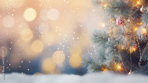Festive Blurred Christmas Delight © Francesco