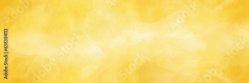 Abstract yellow watercolor painted paper texture background © kilimanjaro 