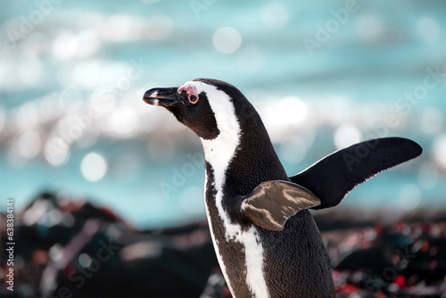 Fotografija penguin on the rocks