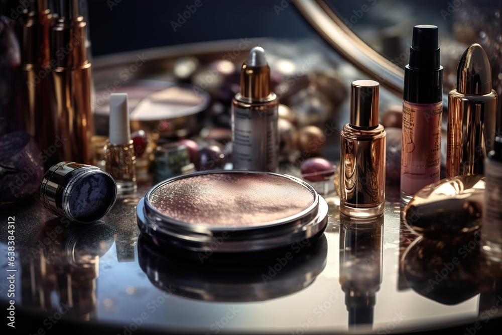 Cosmetic products for professional make-up in the field of beauty and fashion