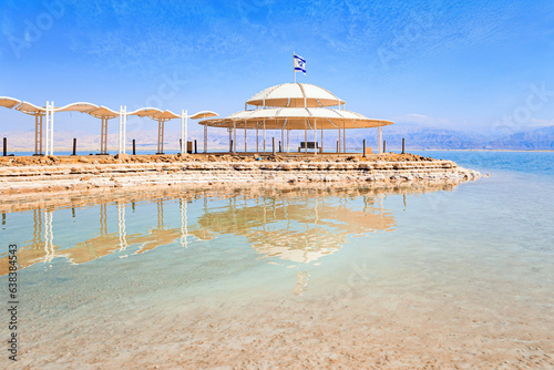 The saltiest lake in the world photo