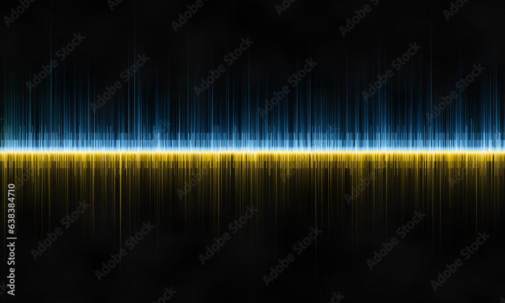 Sound wave abstract background Sound wave abstract background