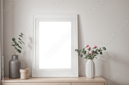 Accentuating Space  Empty Frames and Decor Elements