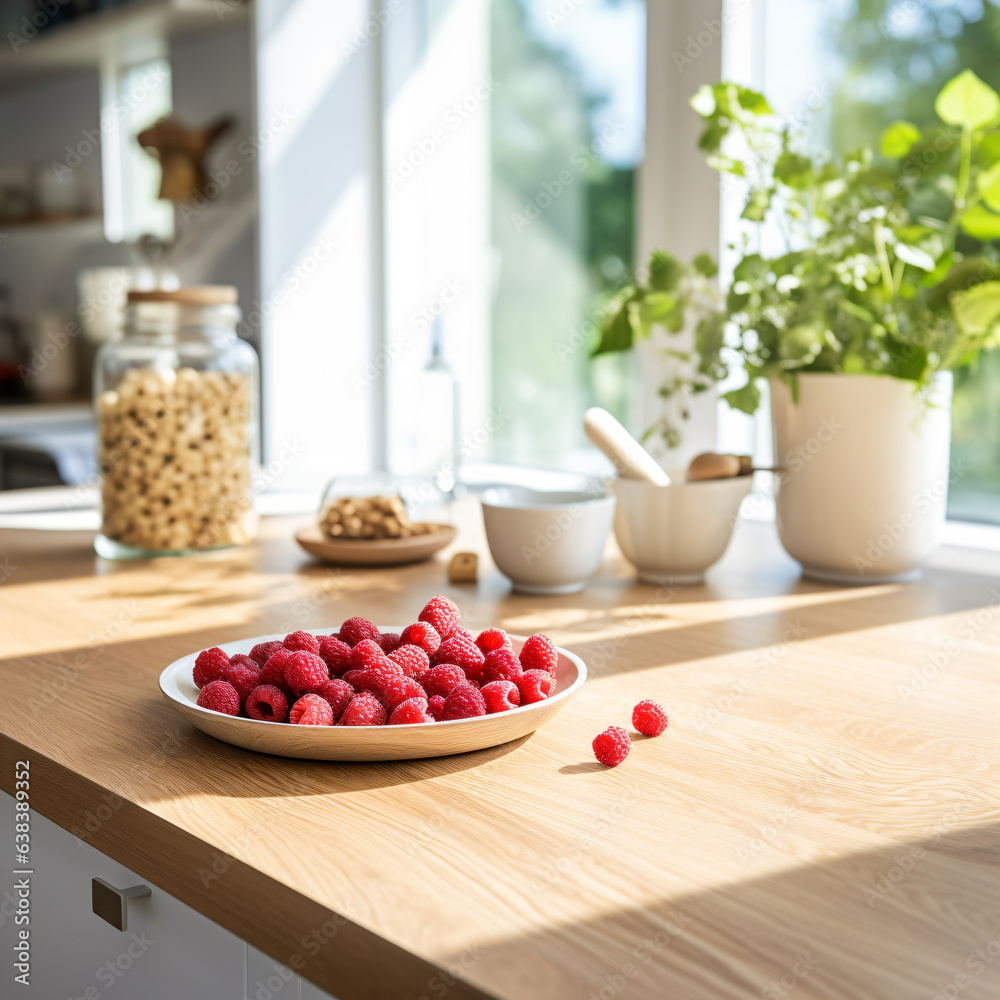 raspberries on the kitchen plot morning light raspberries on the kitchen plot morning light