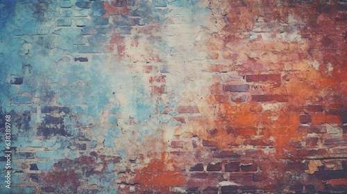 Abstract brick wall grunge background  © Charlie
