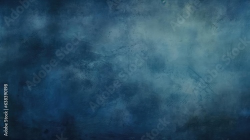 abstract dark blue grunge background 