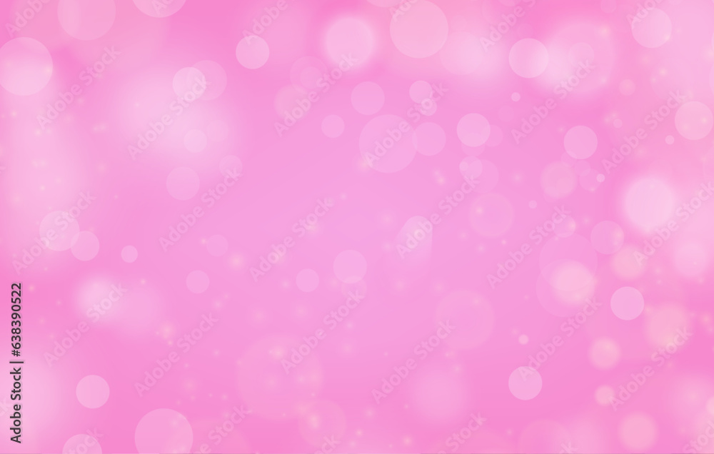 Pink background with bokeh, Pink gradient