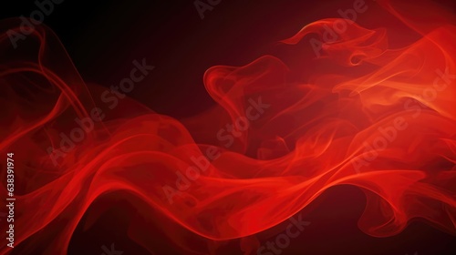 Abstract red smoke grunge background 