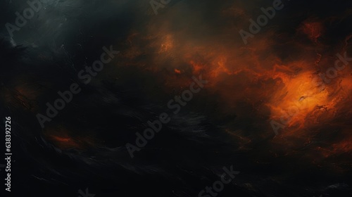 Abstract thick dark oil paint background 