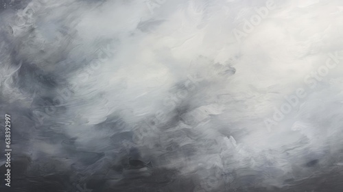 Abstract thick grey oil paint background 