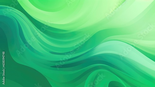 Swirly green gradient background 