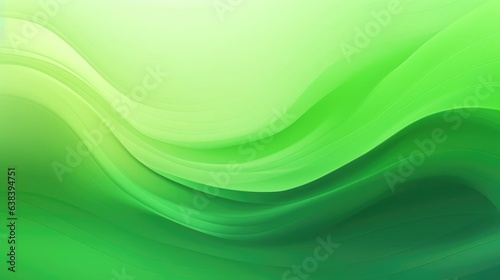 Swirly green gradient background  photo