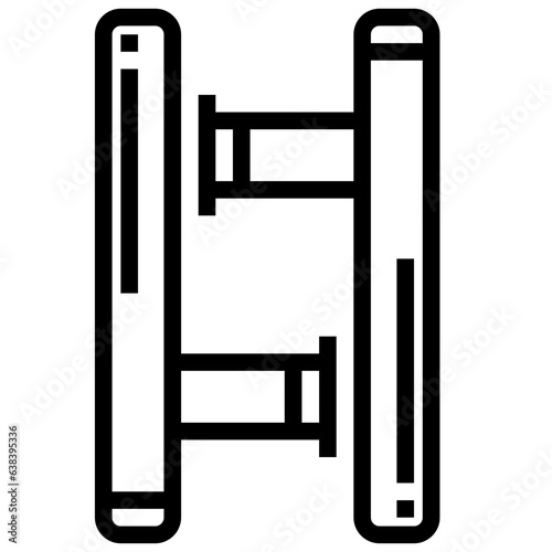 nightstick line icon,linear,outline,graphic,illustration