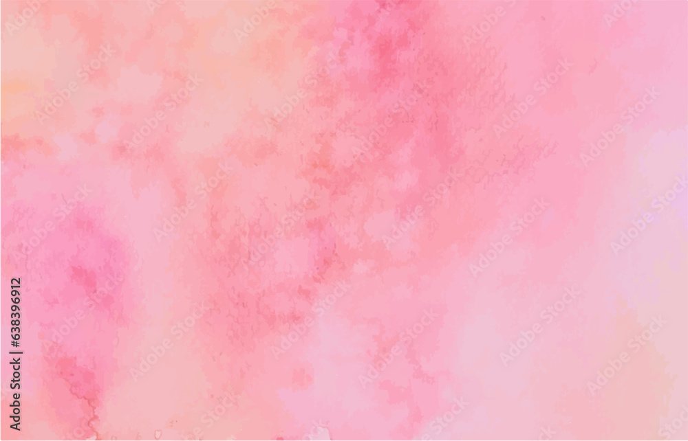 Abstract watercolor background with space, Pink abstract watercolor background