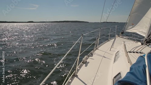 Sailing in Stockholm archipelago