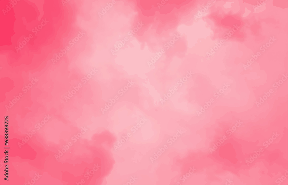 Abstract watercolor background with space, Pink background