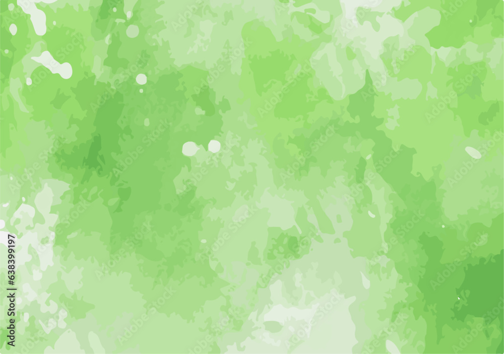 green grunge background, Green  watercolor background