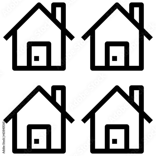 VILLAGE line icon,linear,outline,graphic,illustration
