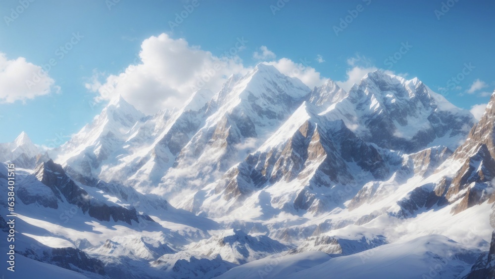 swiss mountains in the mountainssnow, mountain, sky, landscape, mountains, winter, alps, nature, peak, ice, clouds, ski, cold, rock, high, top, panorama, travel, white, cloud, switzerland, view, alpin