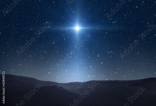 Valokuvatapetti Star of Bethlehem, or Christmas Star
