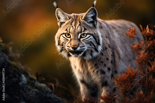 A Bobcat portrait, wildlife photography
