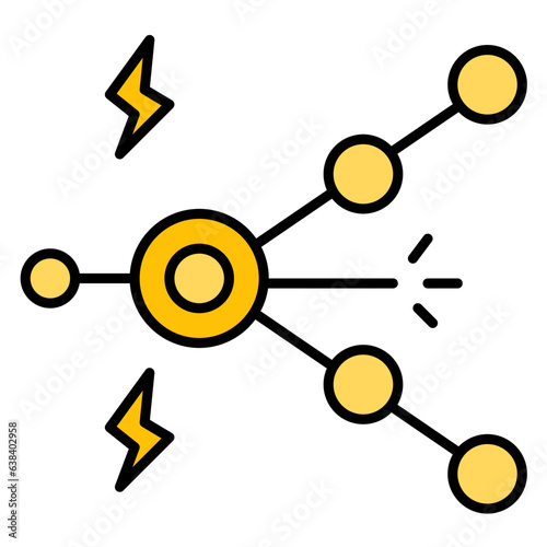 Nuclear Fission Icon