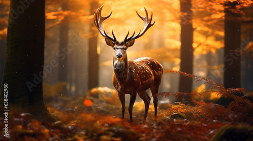Beautiful autumn fall landscape, backgrounds, desktops, wallpaper etc © PostReality Media