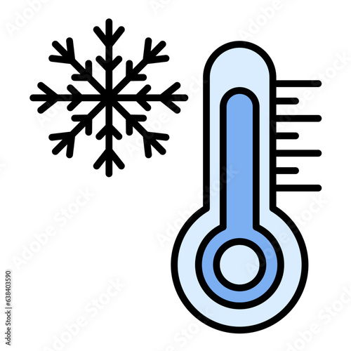 Cold Temperature Icon
