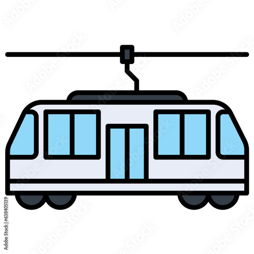 Tramcar Icon