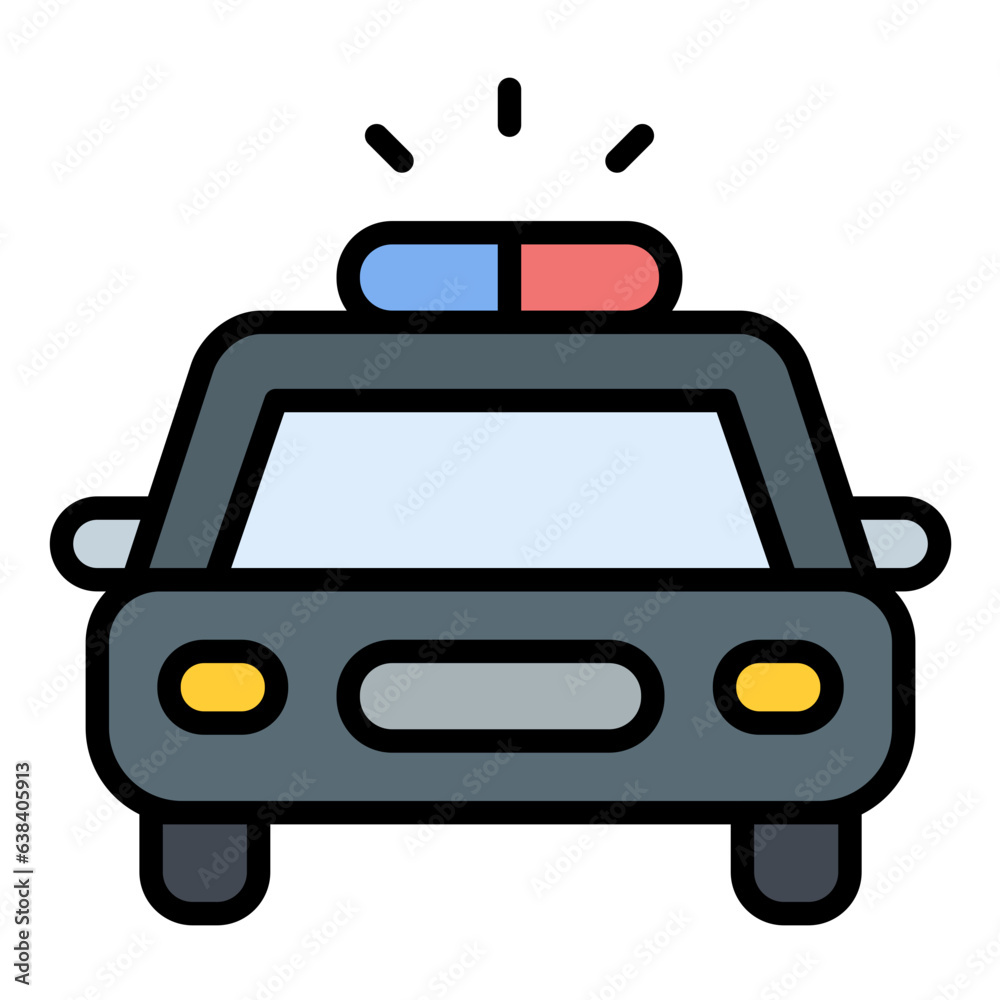 Police Car Icon Police Car Icon