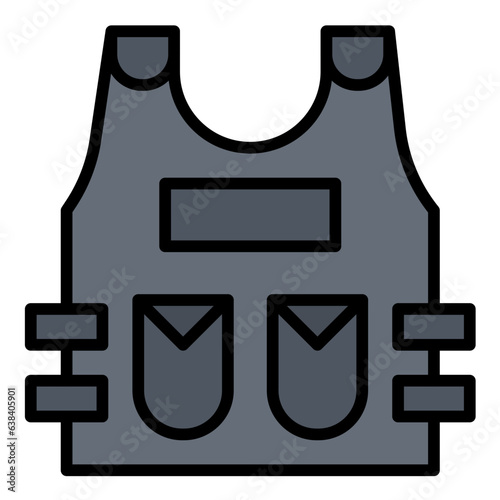 Bulletproof Vest Icon