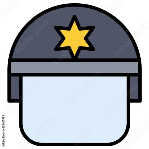 Police Helmet Icon