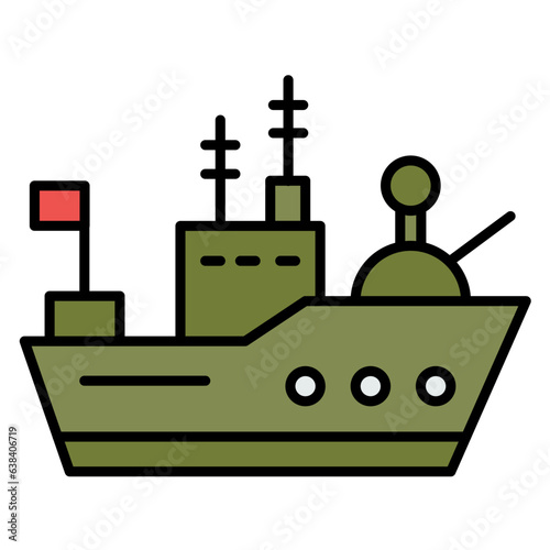 Army Ship Icon