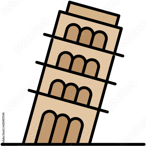Pisa Tower Icon