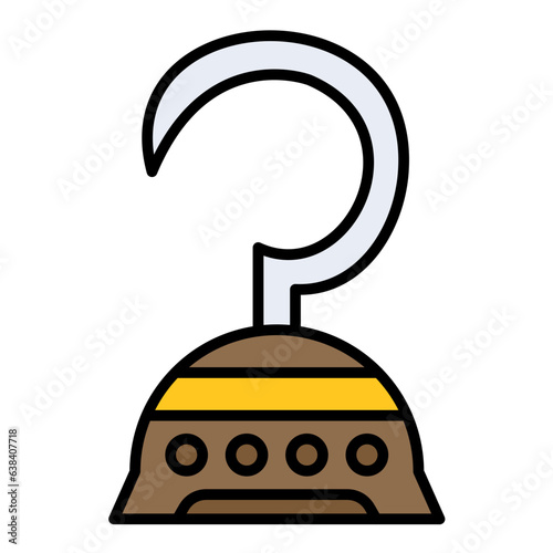 Pirate Hook Icon