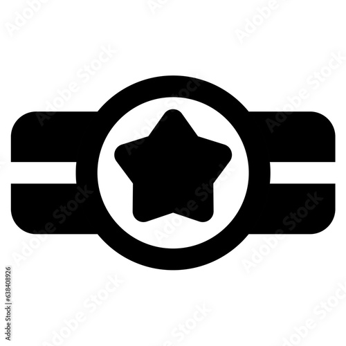 belt icon vector illustration asset element