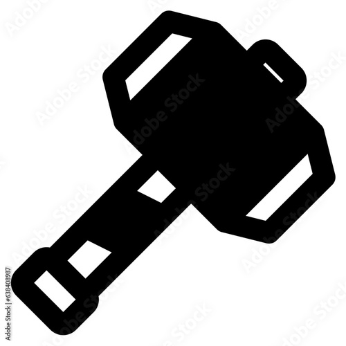 hammer icon vector illustration asset element