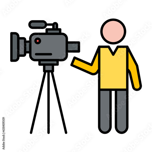 Cameraman Icon