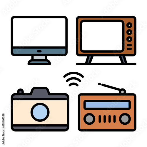 Mass Media Icon
