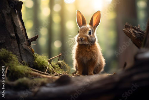 A Bunny portrait  wildlife photography