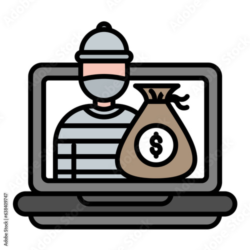 Online Robbery Icon