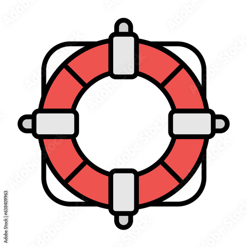 Life Raft Icon