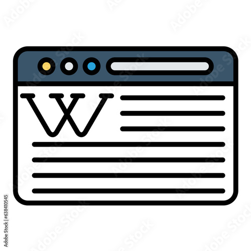 Wikipedia Icon