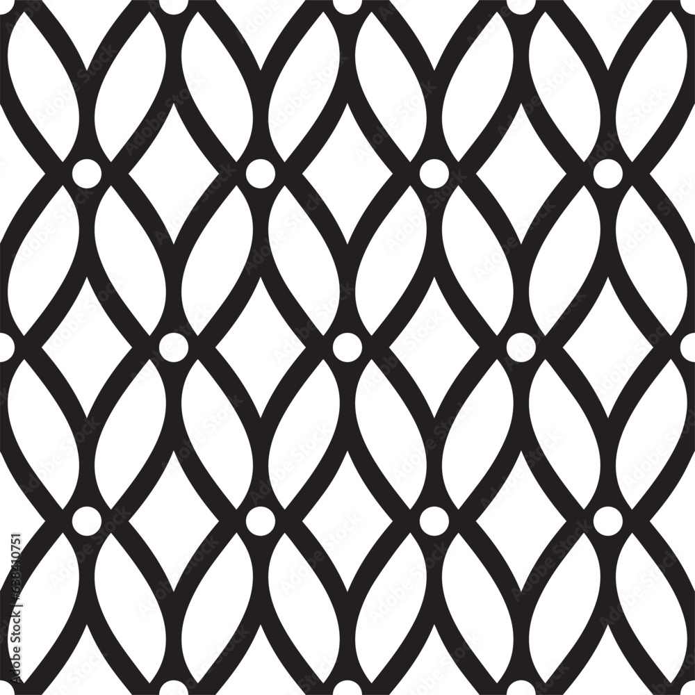abstract seamless ornament pattern vector illustration