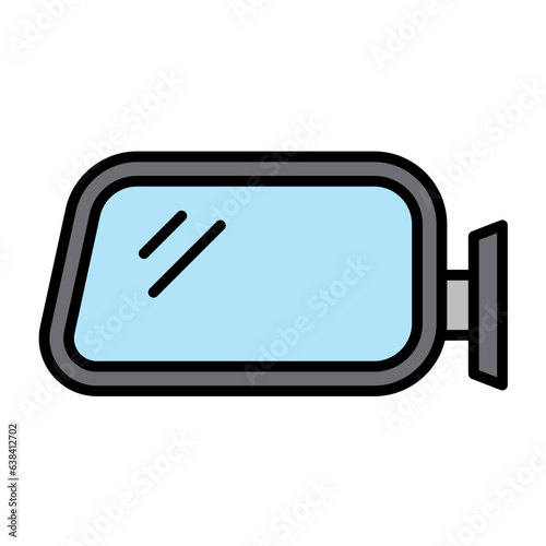 Side Mirror Icon