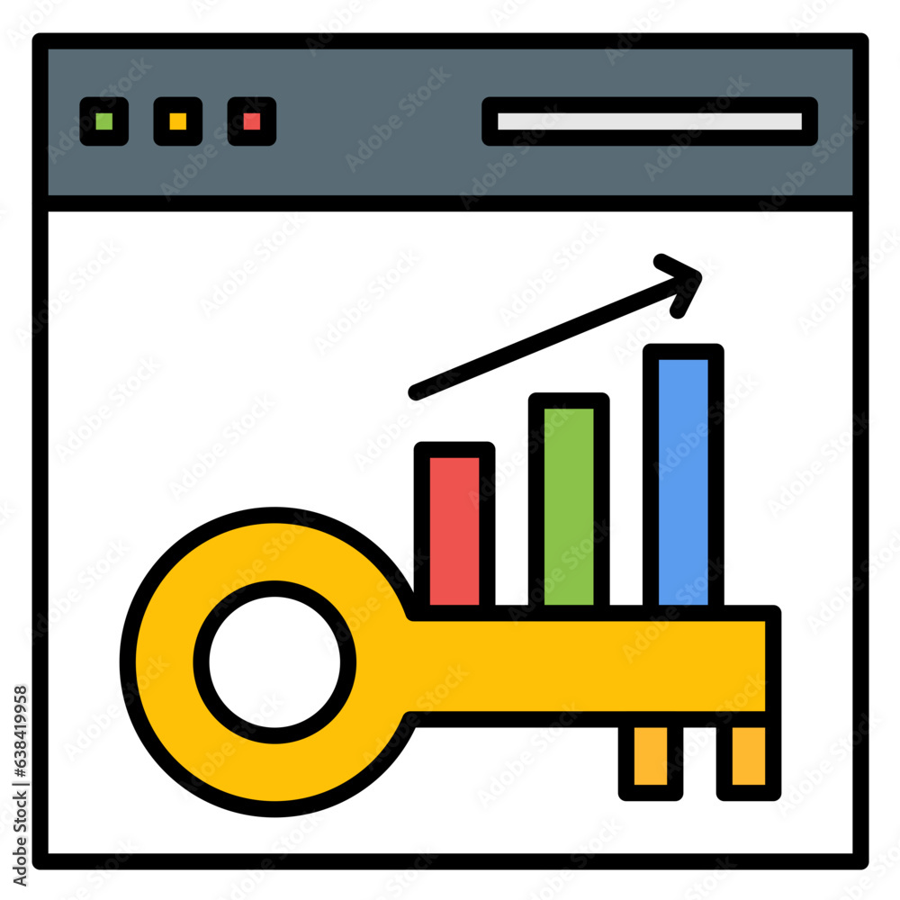 Rank Keywords Icon Rank Keywords Icon