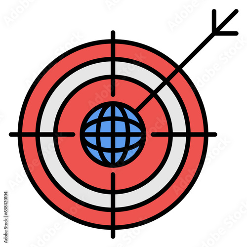 Global Target Icon